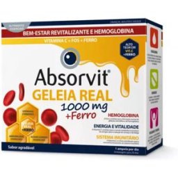 Absorvit Royal Jelly 1000mg + Iron