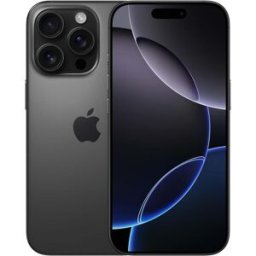 Apple iPhone 16 Pro 5G AI 256GB Black Titanium Sim-Free Unlocked Mobile Phone, Used - Good