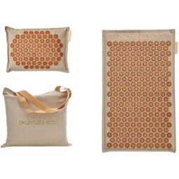 Akumata ECO Acupressure Mat with Pillow Eco-Friendly 1 un. Gold
