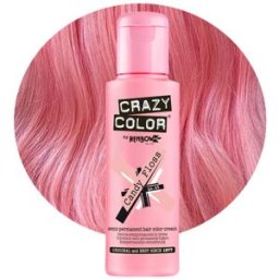 Glisten Cosmetics Candy Floss (Delicate Pink) - Semi-Permanent Hair Dye - Crazy Color