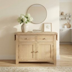 Burford 2 Door 2 Drawers Sideboard in Natural Oak