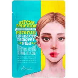 Ariul Stress Relieving Cleansing Purefull Lip and Eye Refreshing Remover Pad 10 un.