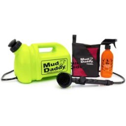 Mud Daddy 5L Starter Bundle Dog Shower Portable Dog Wash Dog Paw Cleaners Cleaning Muddy Paws - Green Bundle (Towel/Lavender Prewash)