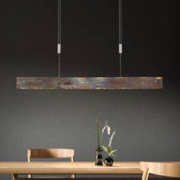 Pendant Light Malu Quitani, dimmable, Brass / gold, Living / Dining Room, Aluminium, Modern, Ceiling Light