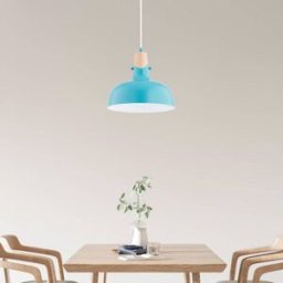 Pendant Light Solo Gem Alfa, dimmable, Blue, Living / Dining Room, metal, Modern, Ceiling Light