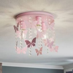 Ceiling Light Angelica Eko-Light, dimmable, Violet / pink / rose, Children's Room, metal, Young Lifestyle, Ceiling Light