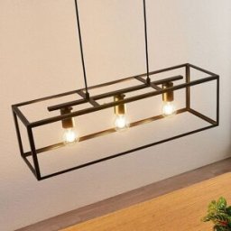 Pendant Light Emily Lindby, dimmable, Black, Kitchen, metal, Modern, Ceiling Light