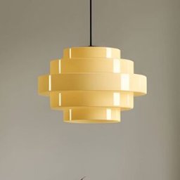 Pendant Light Filo ALDEX, dimmable, Yellow / orange, Living / Dining Room, Glass, Scandinavian, Ceiling Light