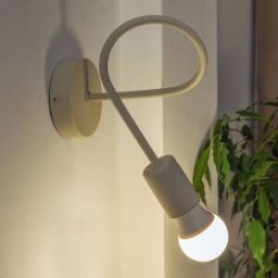 Wall Light Oxford HELAM, dimmable, Cream / amber, Living / Dining Room, metal, Modern, Wall Light