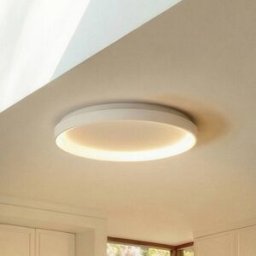 LED Ceiling Light Vivy Arcchio, dimmable, White / opal, Kitchen, metal, Modern, Ceiling Light