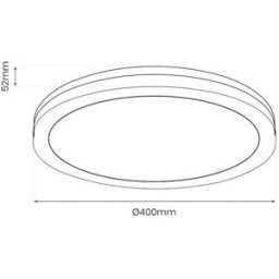 Ceiling Light Marlon Milagro Lighting, Black, Bathroom, Plastic, Modern, Ceiling Light