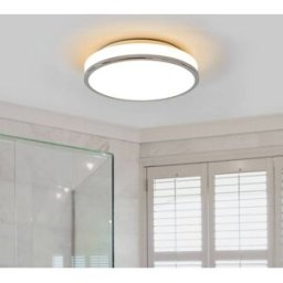 Ceiling Light Lyss Lindby, White / opal, Bathroom, Glass, Modern, Ceiling Light