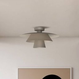 Ceiling Light Plato Luminex, dimmable, Cream / amber, Living / Dining Room, metal, Modern, Ceiling Light