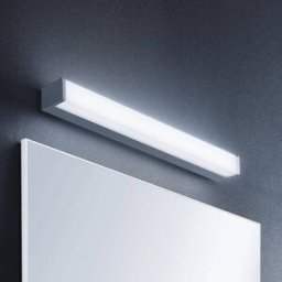 Wall Light Klea Lindby, Chrome / silver, Bathroom, Aluminium, Modern, Wall Light