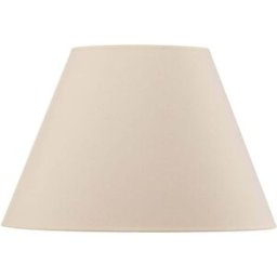 Pseudosofia lampshade for floor lamp, ecru/textured Duolla, Cream / amber, Textile / fabric / silk