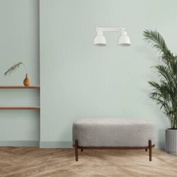 Wall Light Emoti Argon, dimmable, Cream / amber, Living / Dining Room, metal, Industrial Design, Wall Light