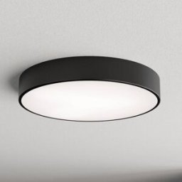 Motion Sensor Ceiling Light Cleo 500 TEMAR LIGHTING, Black, Hallway, metal, Modern, Ceiling Light with Sensor