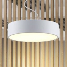Pendant Light Noabelle Arcchio, dimmable, White / opal, Kitchen, metal, Modern, Ceiling Light