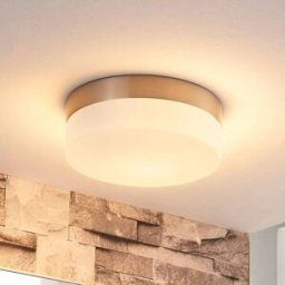 Ceiling Light Amilia Lindby, dimmable, Bathroom, Glass, Modern, Ceiling Light