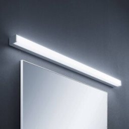 Wall Light Klea Lindby, Chrome / silver, Bathroom, Aluminium, Modern, Wall Light
