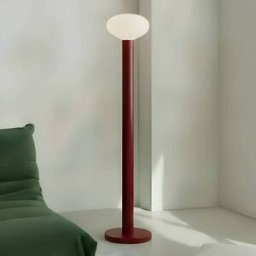 Designer Floor Lamp Flo ALDEX, Red, Living / Dining Room, metal, Design, Floor Lamp