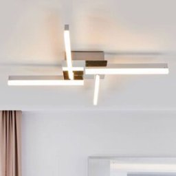 Ceiling Light Patrik Lindby, Chrome / silver, Bathroom, metal, Modern, Ceiling Light