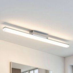 Ceiling Light Levke Lindby, dimmable, Chrome / silver, Bathroom, Plastic, Modern, Ceiling Light