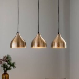 Pendant Light Tattoo 6212 Opviq, dimmable, Bronze / antique brass, Living / Dining Room, metal, Moroccan, Ceiling Light