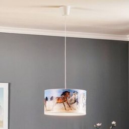 Pendant Light Horses Duolla, dimmable, Multicolour, Living / Dining Room, Plastic, Modern, Ceiling Light