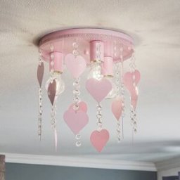 Ceiling Light Corazon Eko-Light, dimmable, Violet / pink / rose, Children's Room, metal, Young Lifestyle, Ceiling Light
