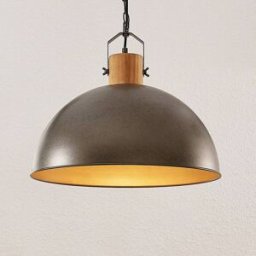 Pendant Light Holgar Lindby, dimmable, Green, Living / Dining Room, metal, Industrial Design, Ceiling Light