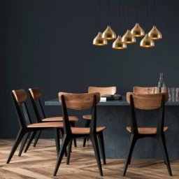 Pendant Light Tattoo 6222 Opviq, dimmable, Bronze / antique brass, Living / Dining Room, metal, Moroccan, Ceiling Light