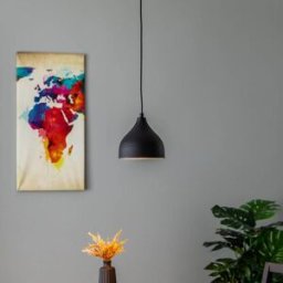 Pendant Light Tattoo 2396 Opviq, dimmable, Black, Living / Dining Room, metal, Moroccan, Ceiling Light