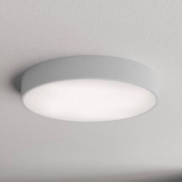 Motion Sensor Ceiling Light Cleo 500 TEMAR LIGHTING, Alu / grey / zinc, Hallway, metal, Modern, Ceiling Light with Sensor