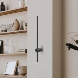 LED Wall Light Swing Milagro Lighting, Black, Living / Dining Room, metal, Modern, Wall Light