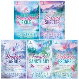 Penguin UK Ltd Sparrow Falls Series by Catherine Cowles 5 Books Collection Set (Books 1-5) (Fragile Sanctuary, Delicate Escape, Broken Harbor, Beautiful Exile, Chasi