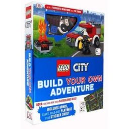 DK LEGO City Build Your Own Adventure by LEGO – Book with Minifigure & Exclusive Model
