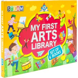 Om Books International Steam: My First Arts Library 6 Books Collection Set [Level 1 - 3]