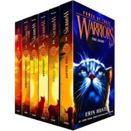 HARPERCOLLINS Warrior Cats Series 3 Power of Three - 6 Books Collection Set By Erin Hunter (The Sight, Dark River, Outcast, Eclipse, Long Shadows & Sunrise)