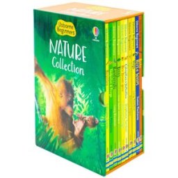 Usborne Books, Nature nonfiction books 10 Books Collection Box Set Library for Kids (New Hardcover Books)