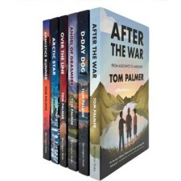 Barrington Stoke Tom Palmer Conkers Series 6 Books Collection Set (Armistice Runner, D-Day Dog, After the War, Over the Line, Angel of Grasmere & Arctic Star)