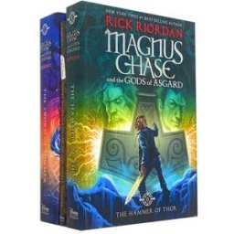 Disney Magnus Chase Deluxe Collection 3 Books Set by Rick Riordan Norse Mythology Book Series