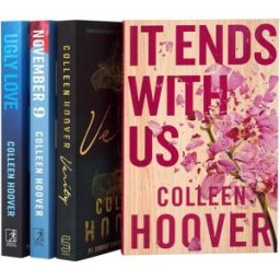 Simon & Schuster Colleen Hoover Collection 4 Books Set (It Ends With Us, Ugly Love, November 9, Verity)