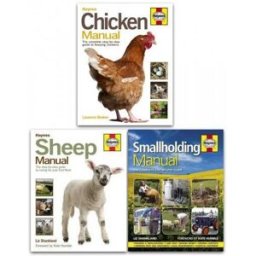 J H Haynes & Co Ltd Haynes Farming Manual 3 Books Collection Set Smallholding Manual Sheep Manual Chicken Manual