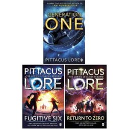 Penguin Lorien Legacies Reborn Series 3 Books Collection Set By Pittacus Lore (Fugitive Six, Return to Zero, Generation One)