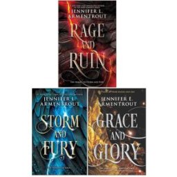 Inkyard Press ltd The Harbinger Series 3 Books Set by Jennifer L. Armentrout (Storm and Fury, Rage and Ruin, Grace and Glory)