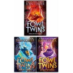 HARPERCOLLINS The Fowl Twins Series 3 Books Collection Set by Eoin Colfer The Fowl Twins, Deny All Charges & Get What They Deserve