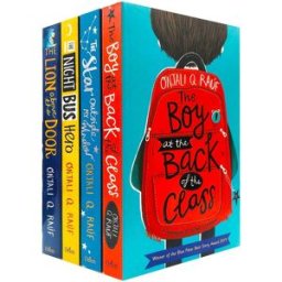 Hachette Onjali Rauf Collection 4 Books Set (The Boy At the Back of the Class, The Star Outside my Window, The Night Bus Hero & MORE)