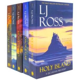 Dark Skies Publishing UK Ltd The DCI Ryan Mystery 5 Books Collection Set by LJ Ross - Holy Island, Sycamore Gap, Heavenfield, Angel, High Force (Book 1-5)