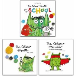Templar Publishing Anna Llenas Collection 3 Books Set (The Colour Monster, The Colour Monster: A Colour Activity Book, The Colour Monster Goes to School)